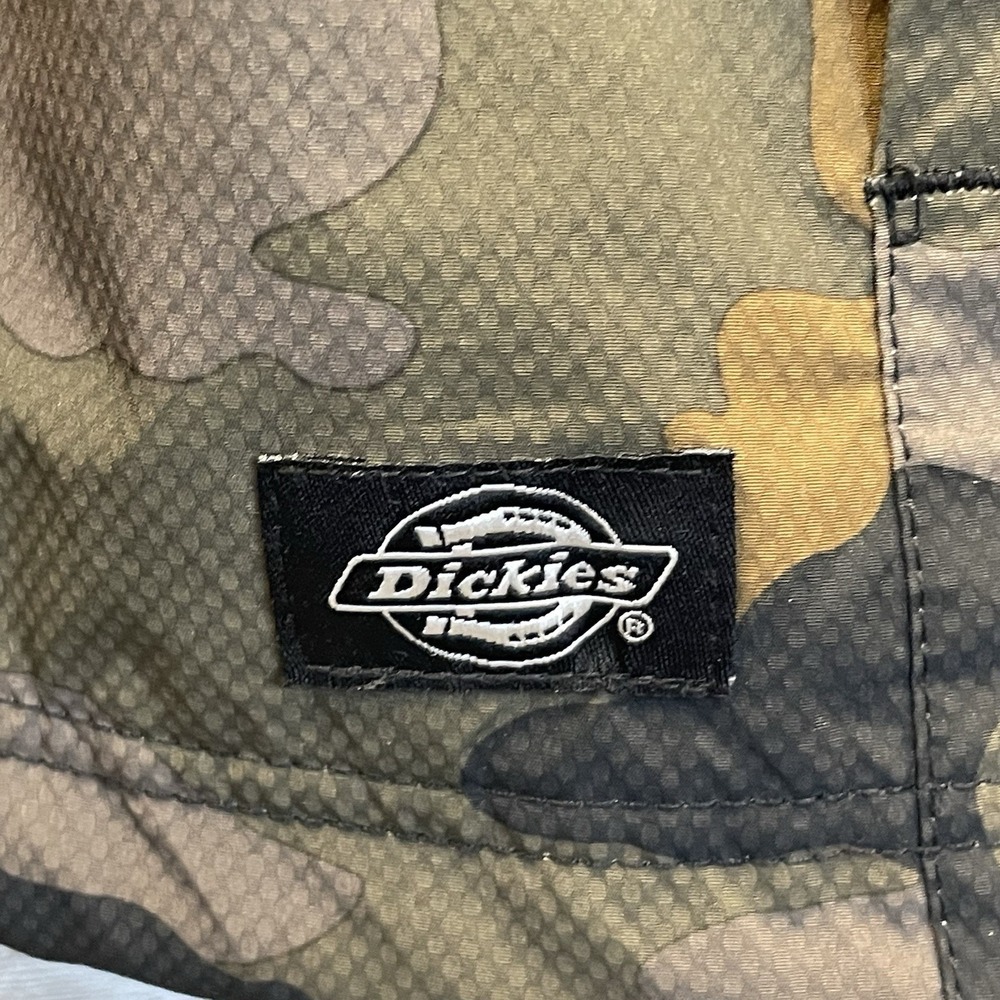 Dickies Performance System Mens M Jacket Camouflage & Orange Hooded Lightweight - Picture 6 of 15